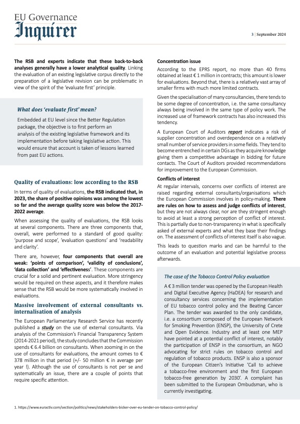 EU Governance Inquirer #1 - Page 3